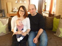 Sandra und Thorsten Kunter mit Luis