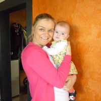 Bild vergr��ern: Christina Rabe mit Zoey-Marie