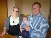 Daniela und Thomas Vortmeier mit Greta
