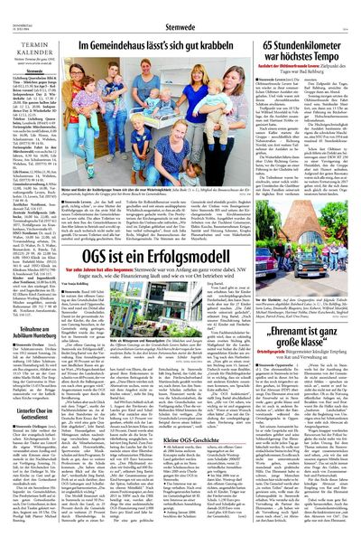 NW 21.07.2016 OGS Stemwede Erfolgsmodell