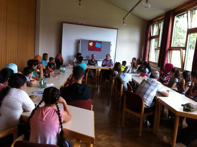 Infoveranstaltung f�r Fl�chtlinge