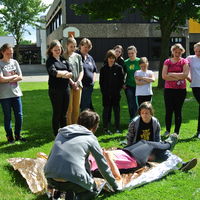 Bild vergr��ern: Ausbildung Schulsanit�ter an SBS