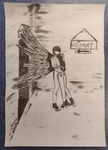 1. Platz: Bild "Engel" von Mei Lee Langfeld