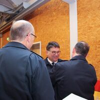 Bild vergr��ern: Gro�er Zapfenstreich zur Verabschiedung der Wehrf�hrung der Stadt Petershagen
