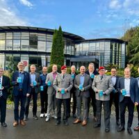 B�rgermeister und Landrat des Kreises Minden-L�bbecke