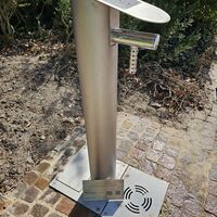 Bild vergr��ern: Bild 2_Er�ffnung Trinkwasserbrunnen auf dem Vorplatz des Rathauses Petershagen_2