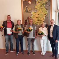 Ausgeschiedene und Neugew�hlte Ortsheimatpfleger/innen