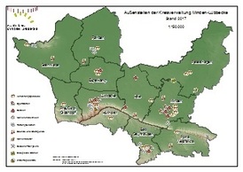 Au&szlig;enstellen der Kreisverwaltung