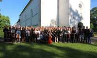 Gruppenfoto in Viljandi