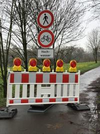 Weser-Radweg in Porta Westfalica