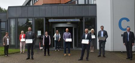 Qualit�tssiegelverleihung im Kreisgesundheitsamt