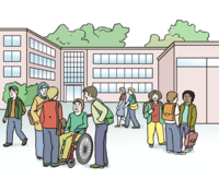 Schule aussen