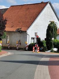 Kreisstra�e 1 halbseitig gesperrt