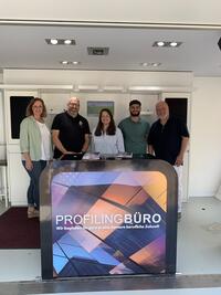 Gruppenfoto Bewerbungsmobil