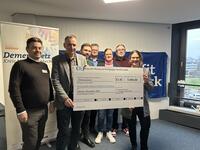 Spenden�bergabe DemenzNetz