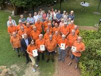 Gruppenfoto B�rgerbus Hille mit LR