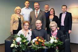 Ehrungen und Verabschiedungen im Rathaus