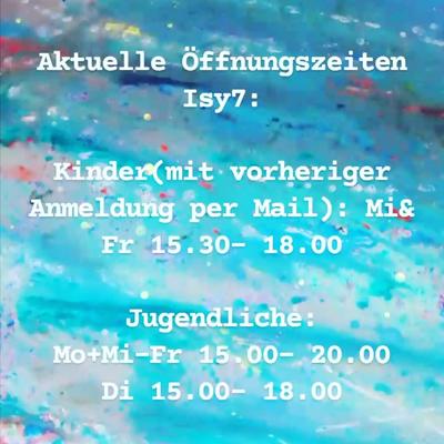 aktuelle �ffnungszeiten isy7