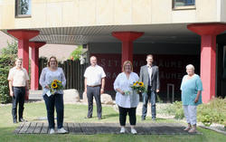 Dienstjubil�um von Braune und Gotter