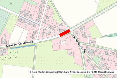 Sperrung der Alsweder Landstra�e