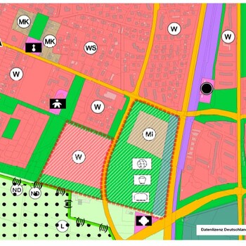Fl�chennutzungsplan "Gabelhorst"