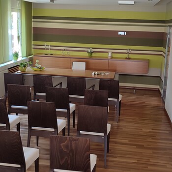 Blick in das Trauzimmer im Rathaus