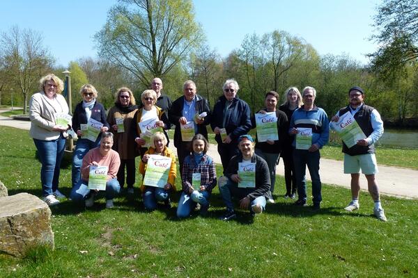 Die Mitwirkenden freuen sich auf das Spazierg�nger Caf� 2023