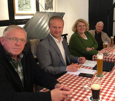 Ortsteilgespr�ch mit B�rgermeister Dr. Henning Vieker