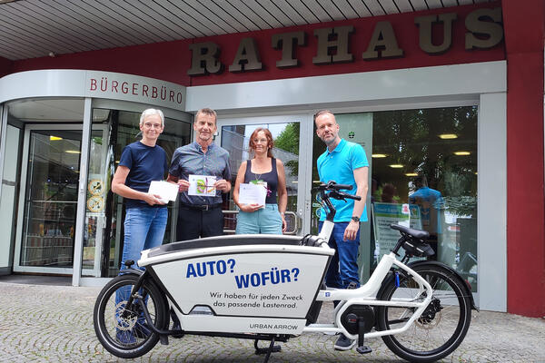 Stadtradeln 2023: Bestplatzierte aus Team Stadtverwaltung