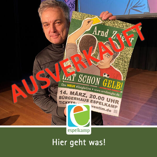Zeigler ist ausverkauft
