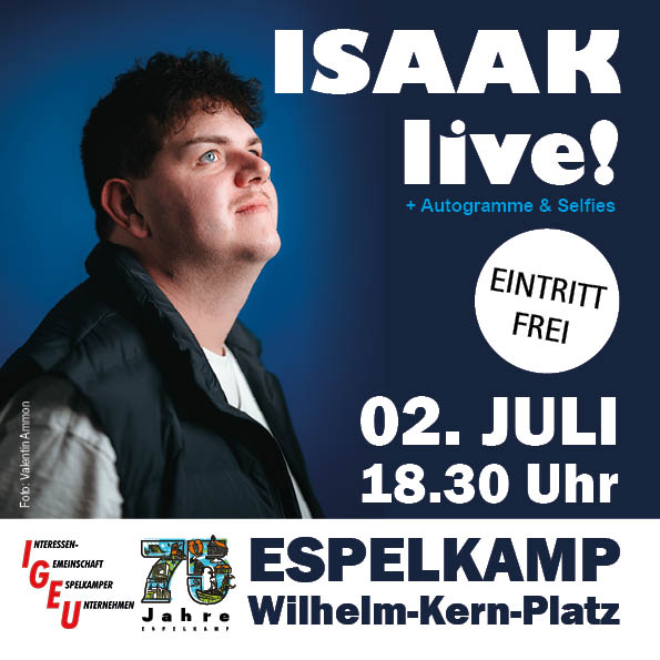 Isaak live am 02. Juli