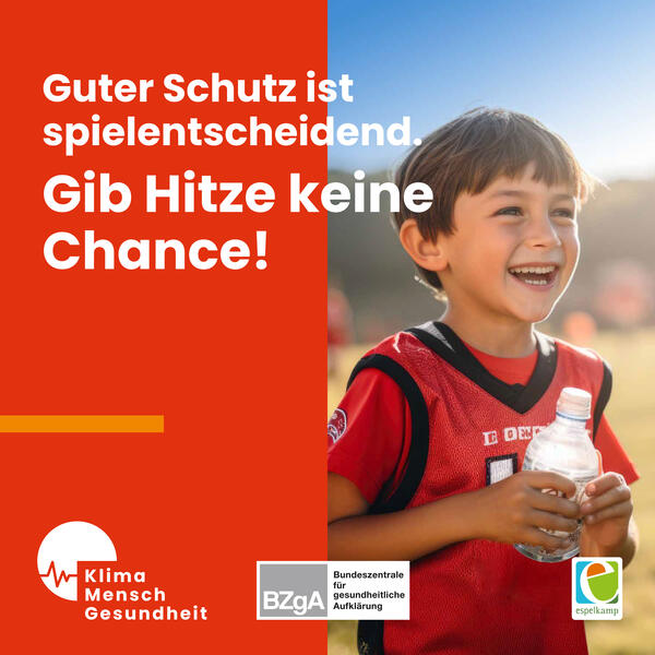 Werbegrafik f�r Hitzeschutz