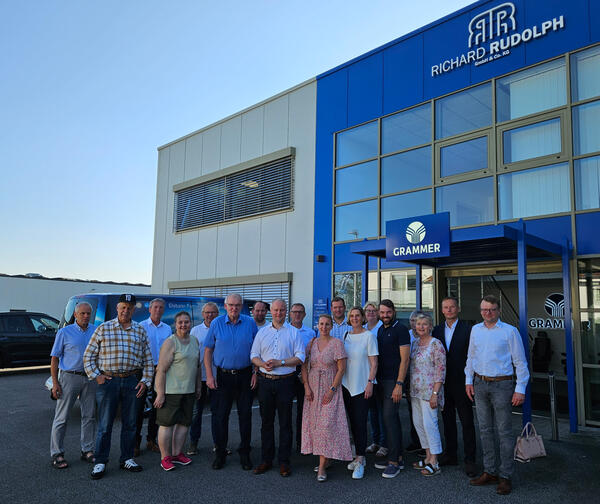 Hauptausschuss besucht Richard Rudolph