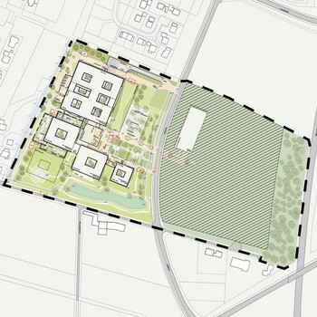 Ansicht Lageplan