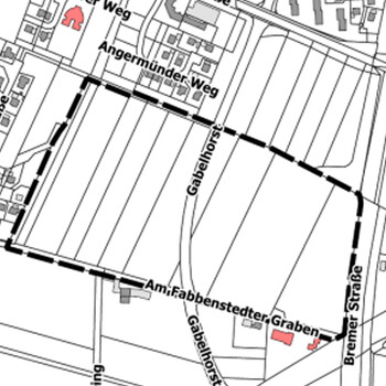 Geltungsbereich des Bebauungsplans Nr. 72