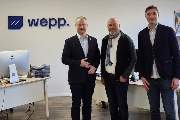Zu Besuch bei wepp Werbung