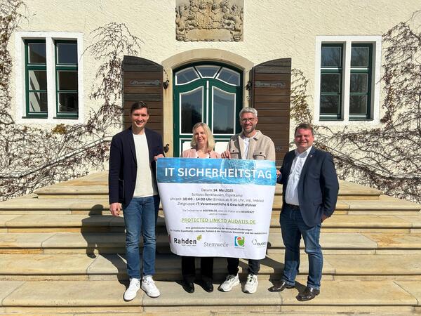 Wirtschaftsf�rderer werben f�r den IT-Sicherheitstag