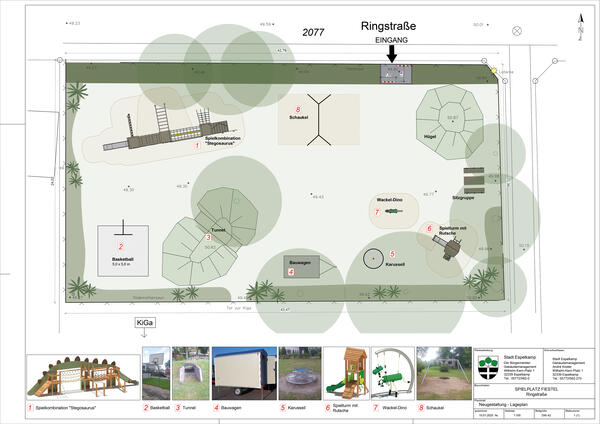 Planungsentwurf Spielplatz Ringstra�e Fiestel