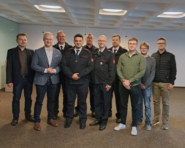 Fototermin Feuerwehrbef�rderungen
