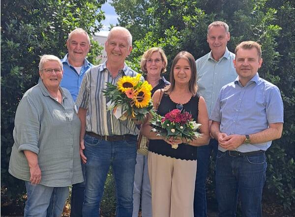 Fototermin zum Abschied in den Ruhestand