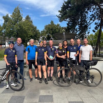 Stadtradeln 2025: Siegerteam Sonnenwind