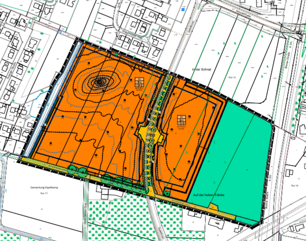 Bebauungsplan Nr. 72 Klinkum L�bbecker Land