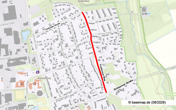 Kanalbauarbeiten am Frotheimer Weg 