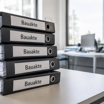 Ausgabe der Bauakten