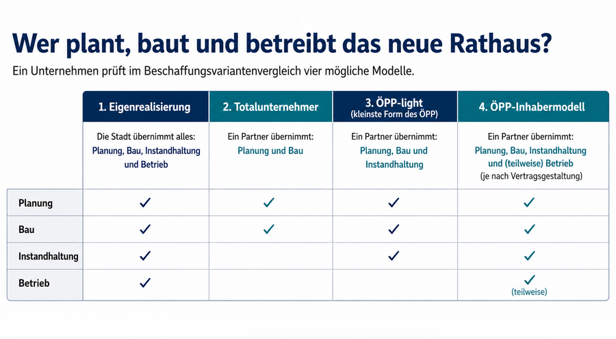 Tabelle zur Erkl�rung des Beschaffungsvariantenvergleichs (KI-generiert)