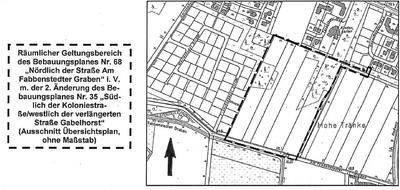 Aufstellung des Bebauungsplanes Nr. 68 "N�rdlich der Stra�e Am Fabbenstedter Graben"