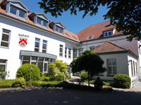 Rathaus der Stadt Preu�isch Oldendorf.