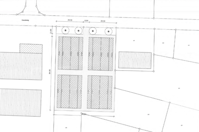 Lageplan Hallen