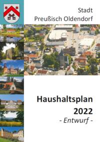 Haushaltsplanentwurf 2022