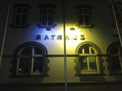 Rathaus Beleuchtung